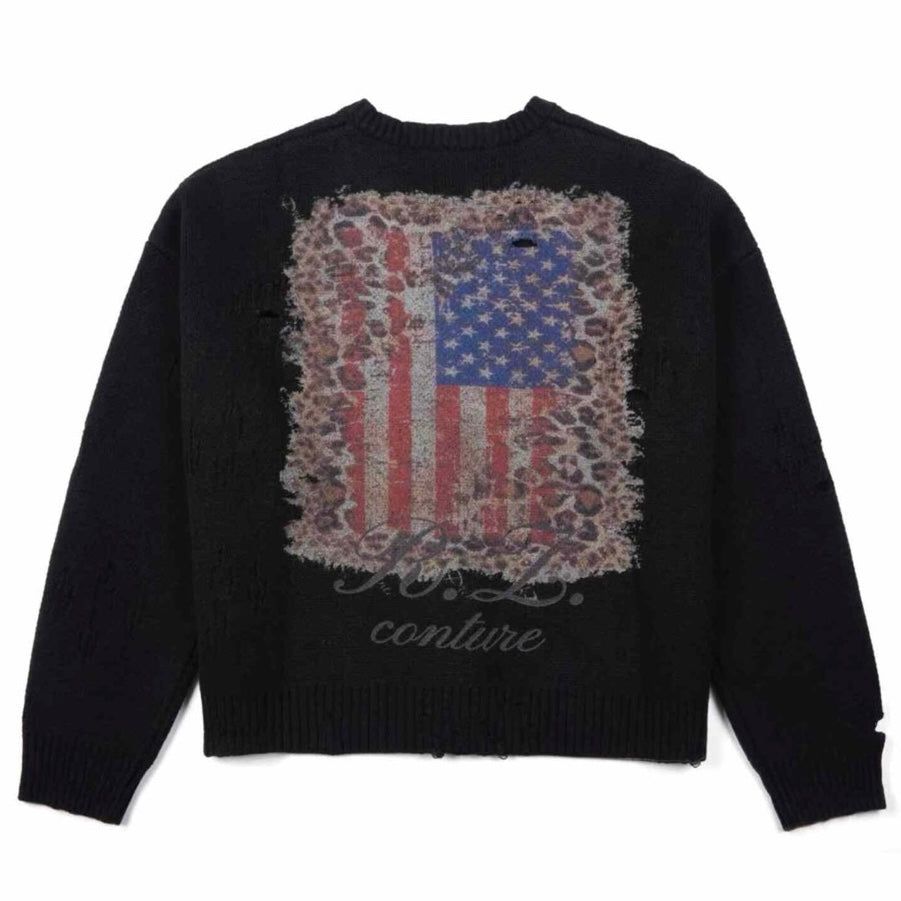 ダメージニットカーディガン znk000151