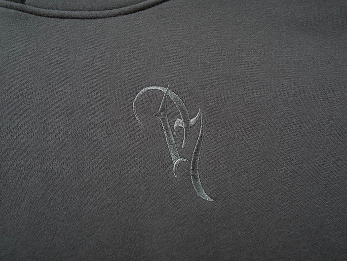 シンプル 刺繍ロゴ パーカー SS-000681