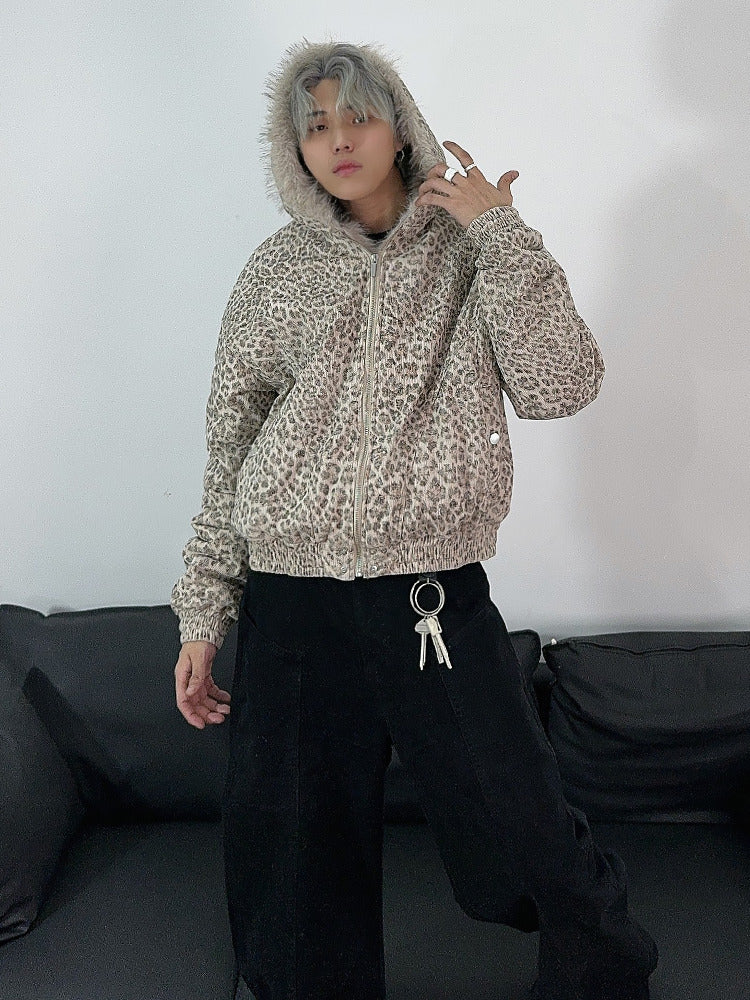 レオパードファーブルゾン znk000160