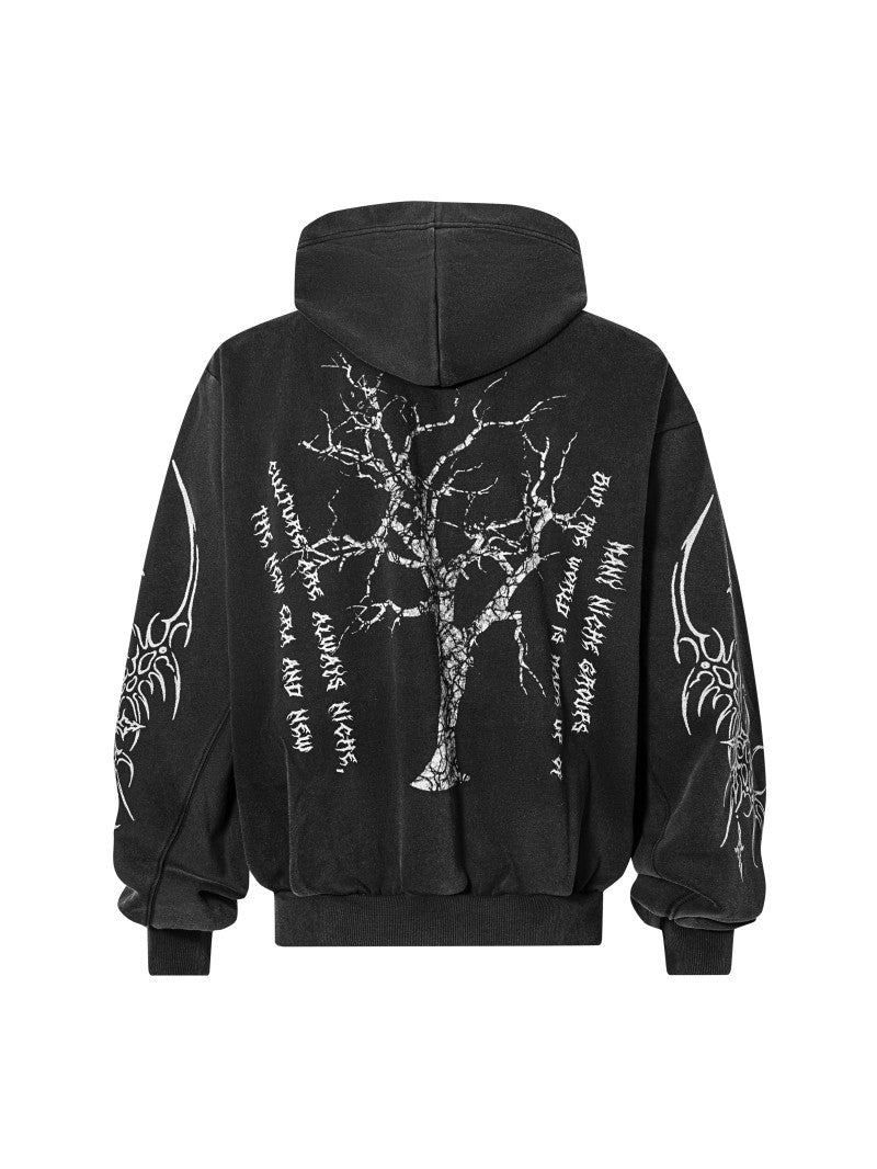 グラフィックジップパーカー SS-000709