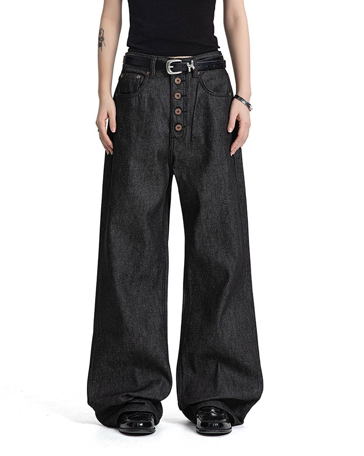 ルーズシルエット デニムパンツ SS-000454