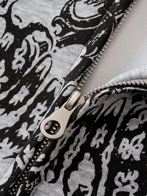 ゴシックレタリングジップパーカー znk000083