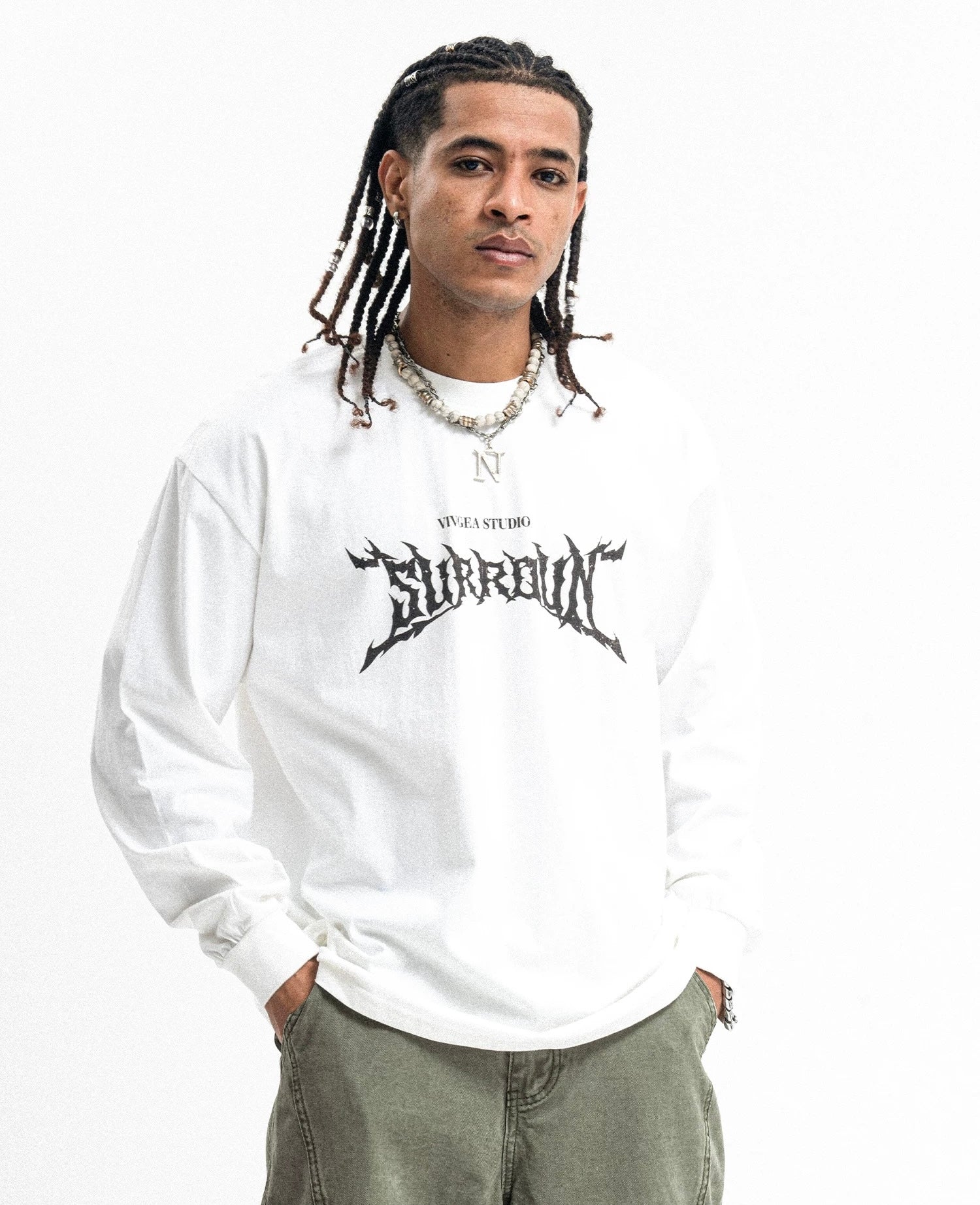 ロゴロングスリーブTシャツ znk000086