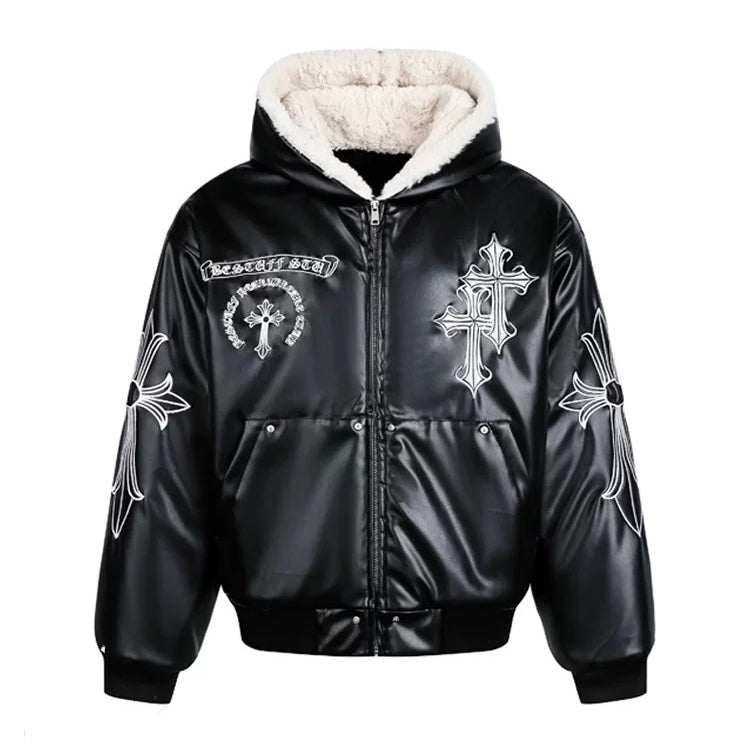 クロスレザージャケット znk000002