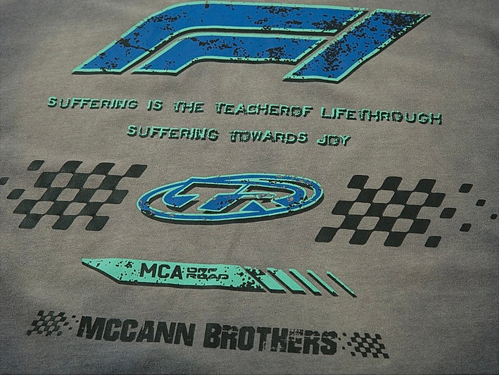 Racing Graphic Layered Tee znk000213