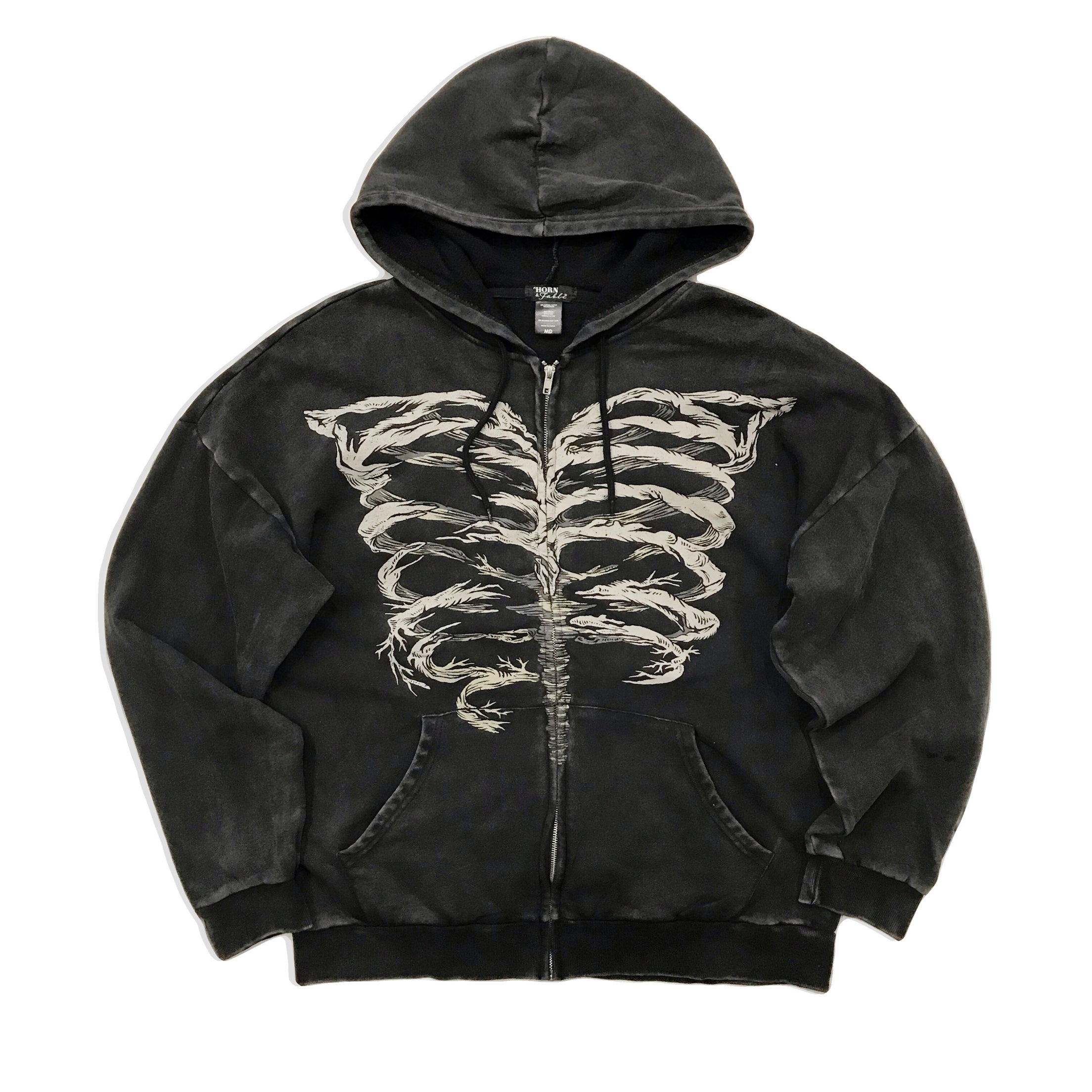 リブケージジップフーディ znk000108