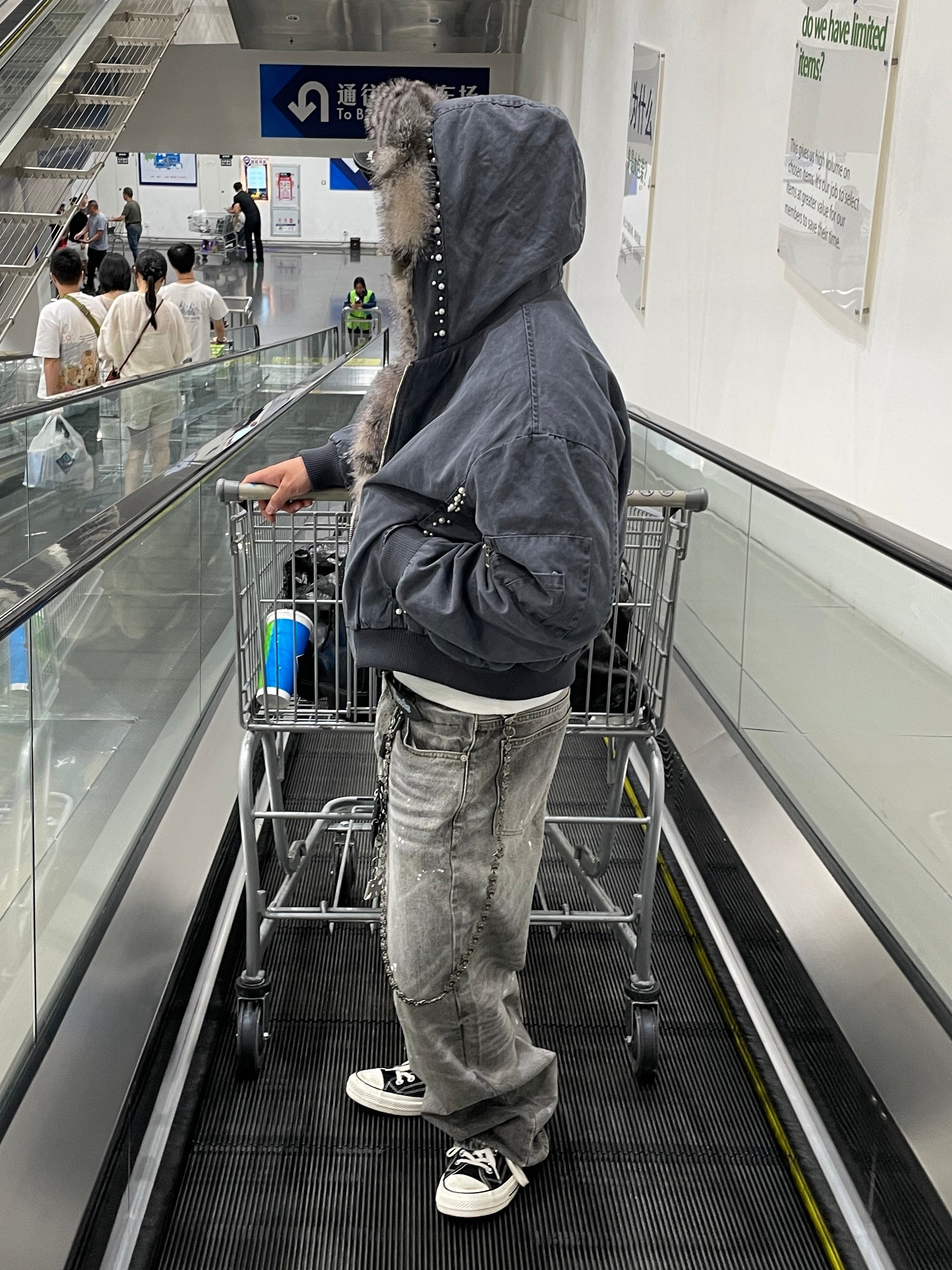 スタッズラインファージャケット znk000121