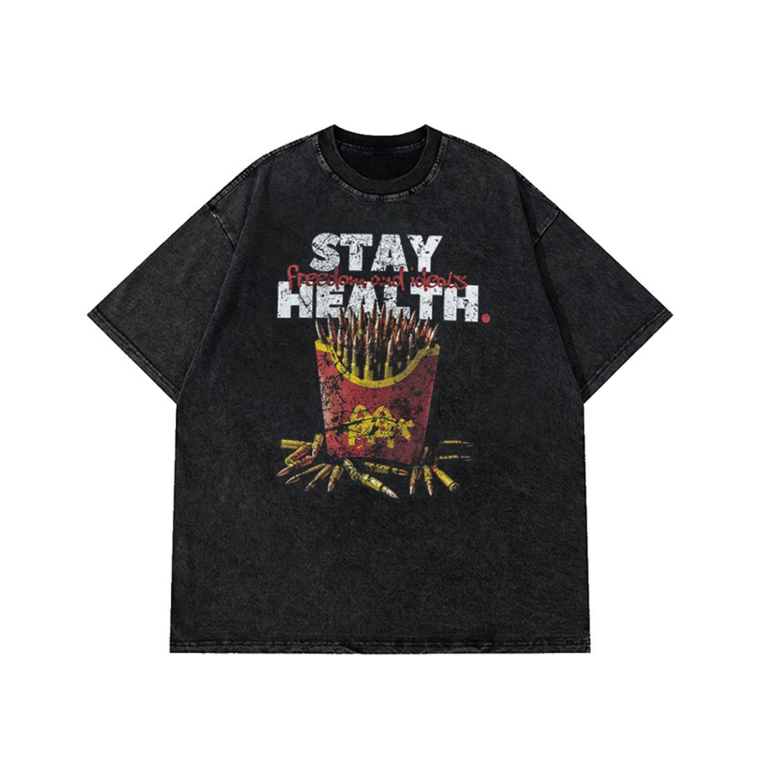 弾丸ポテトプリントTシャツ SS-000458