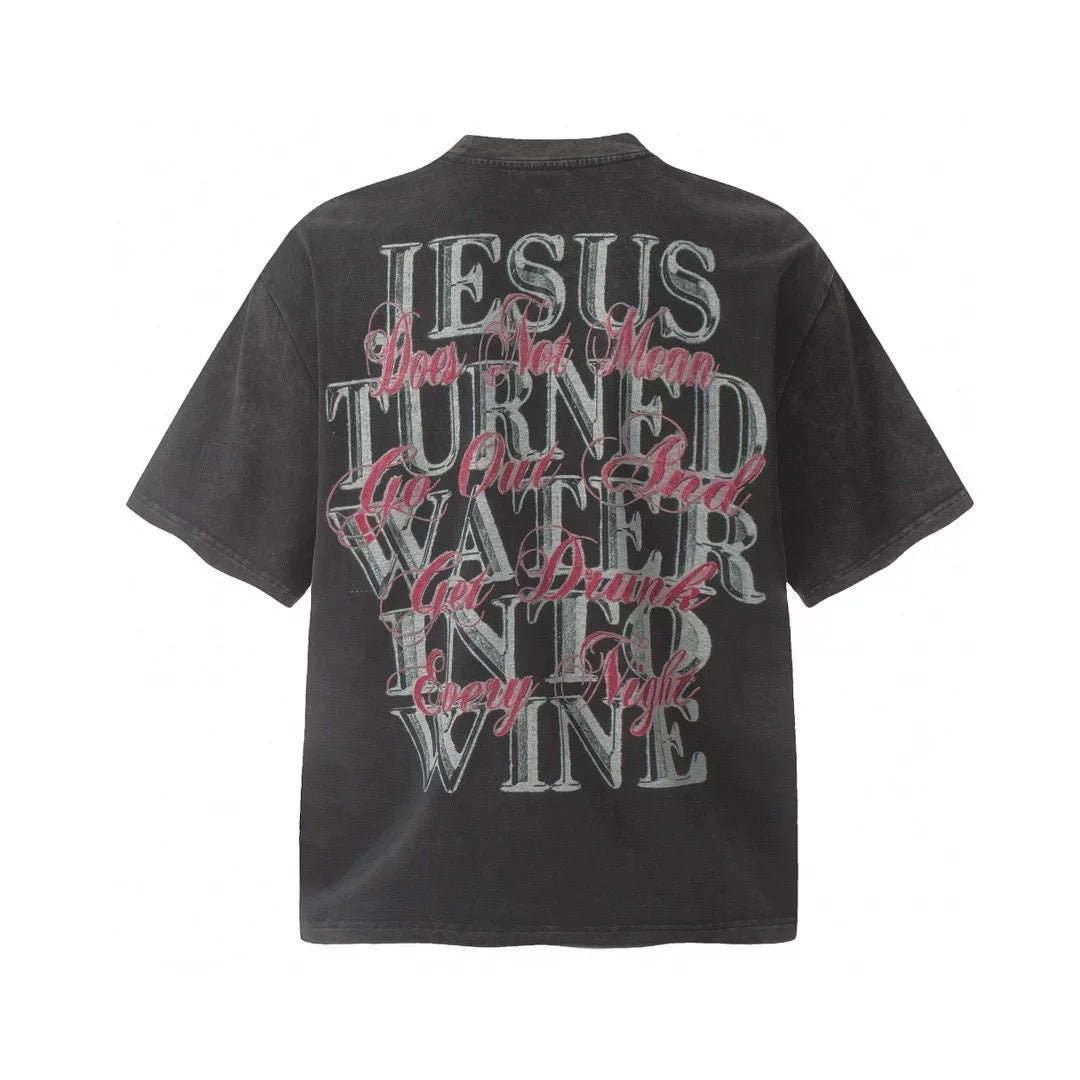 Statement Mouth Graphic Tee znk000217