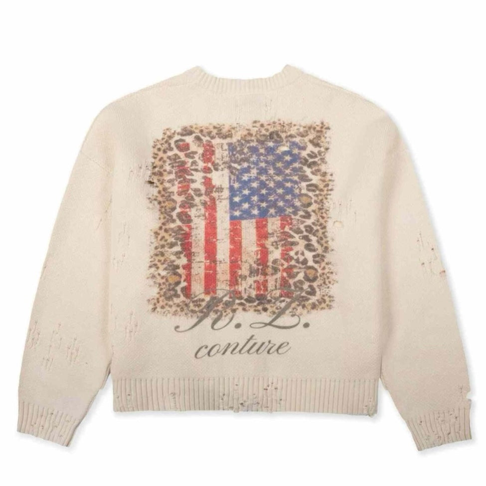 ダメージニットカーディガン znk000151