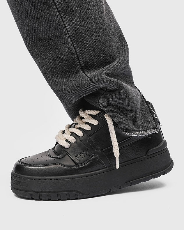 厚底ブラックスニーカー SS-000704