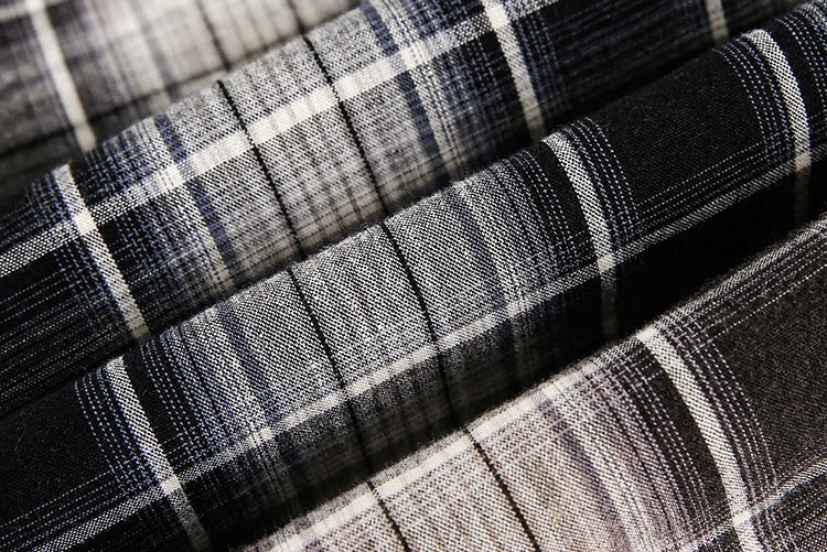 ダメージチェックシャツ znk000010