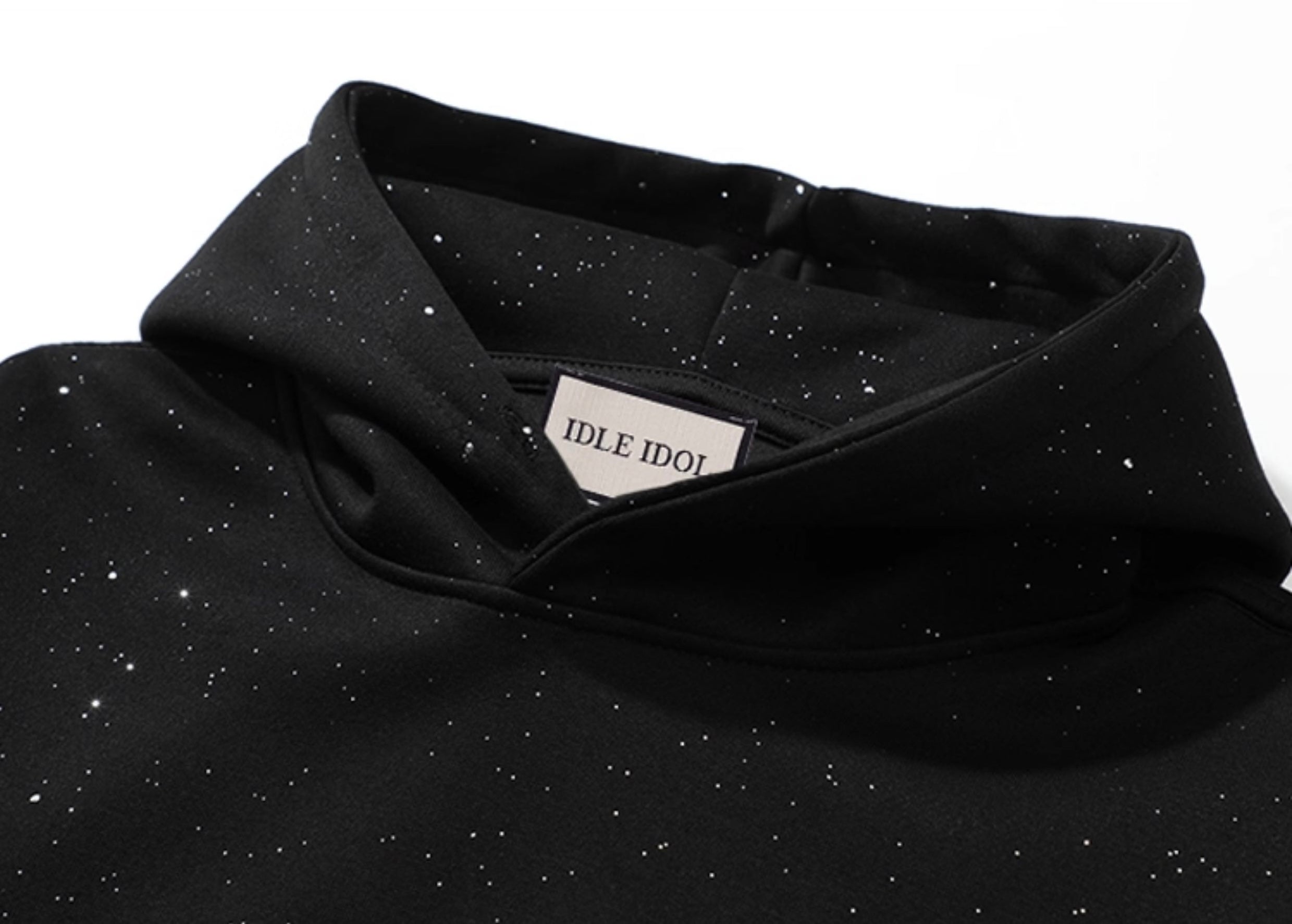 スプラッターブラックフーディー znk000082