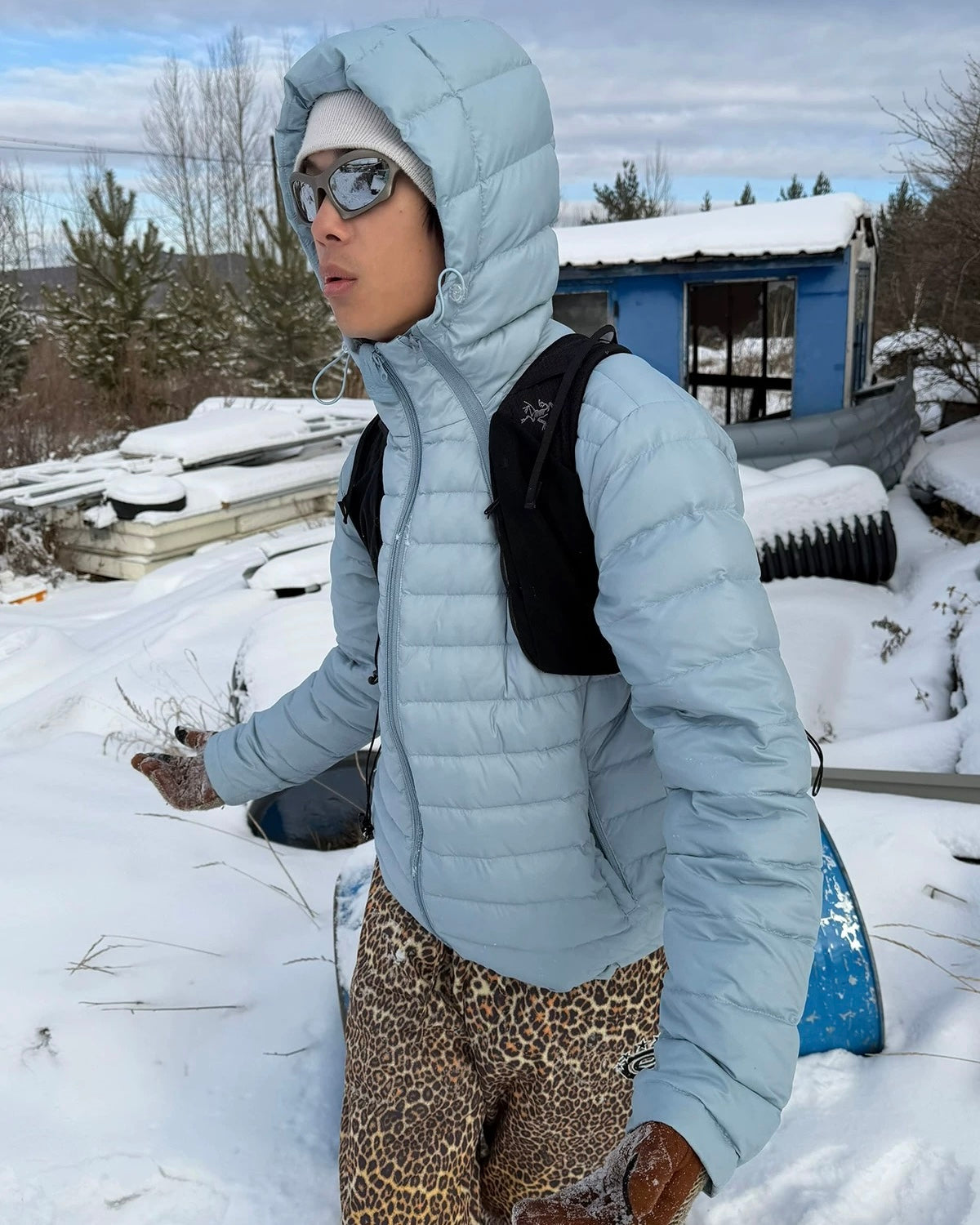 フードライトダウンジャケット znk000073