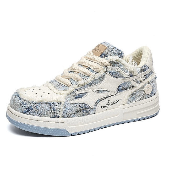 ツイードデニムスニーカー znk000188