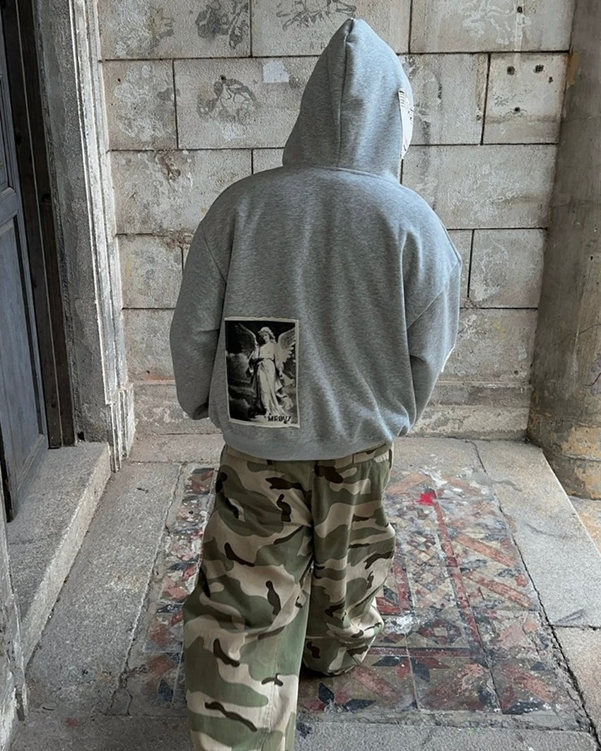 フォトパッチフルジップパーカー znk000149