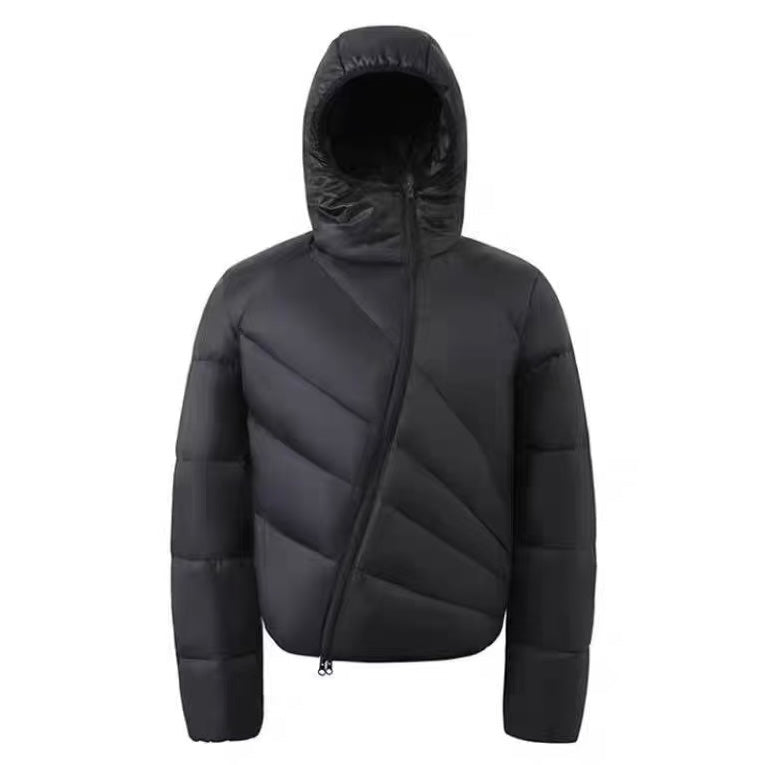 斜めジップフードジャケット znk000052