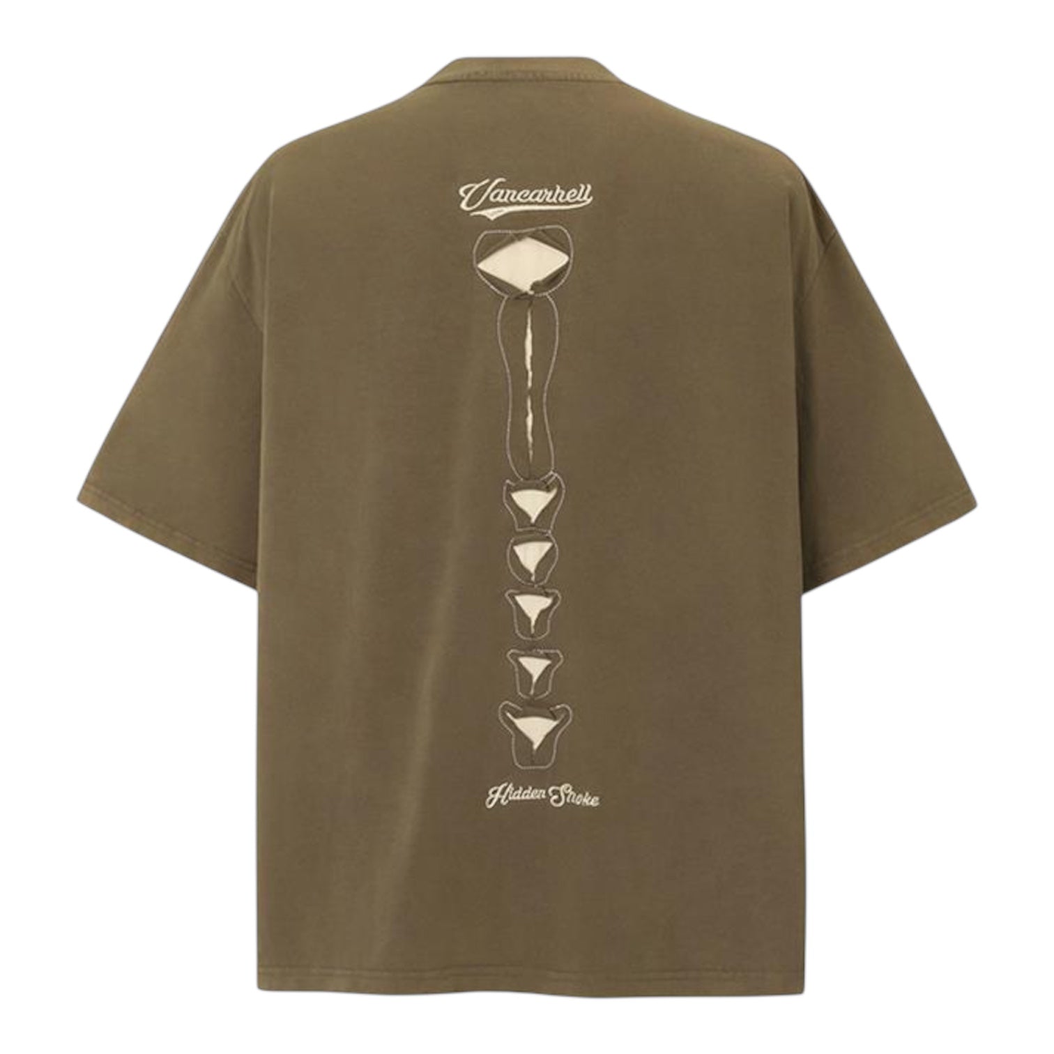 Ripped Skeleton Graphic T-Shirt znk000256