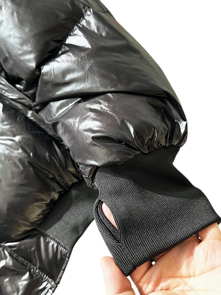 シャイニーパフアウター znk000027