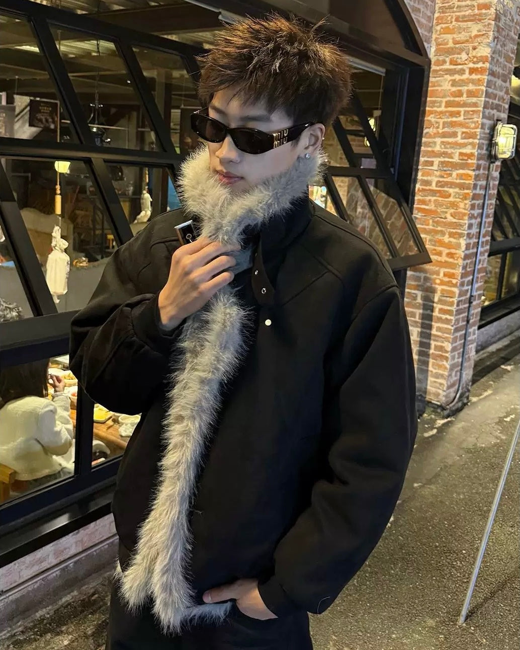 ファートリムジャケット znk000144