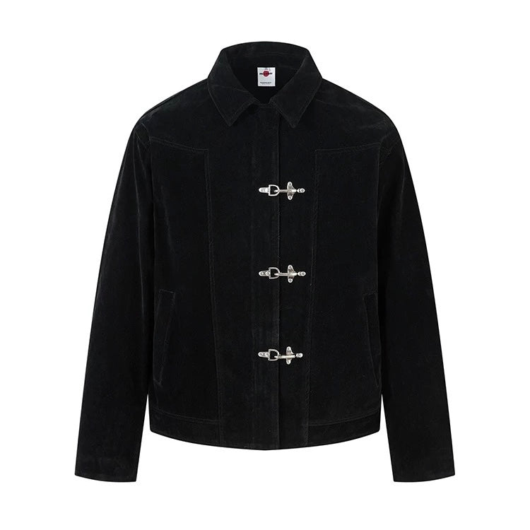 スエードトグルフックジャケット znk000003