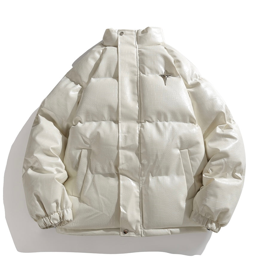 クロコレザーダウンジャケット znk000018