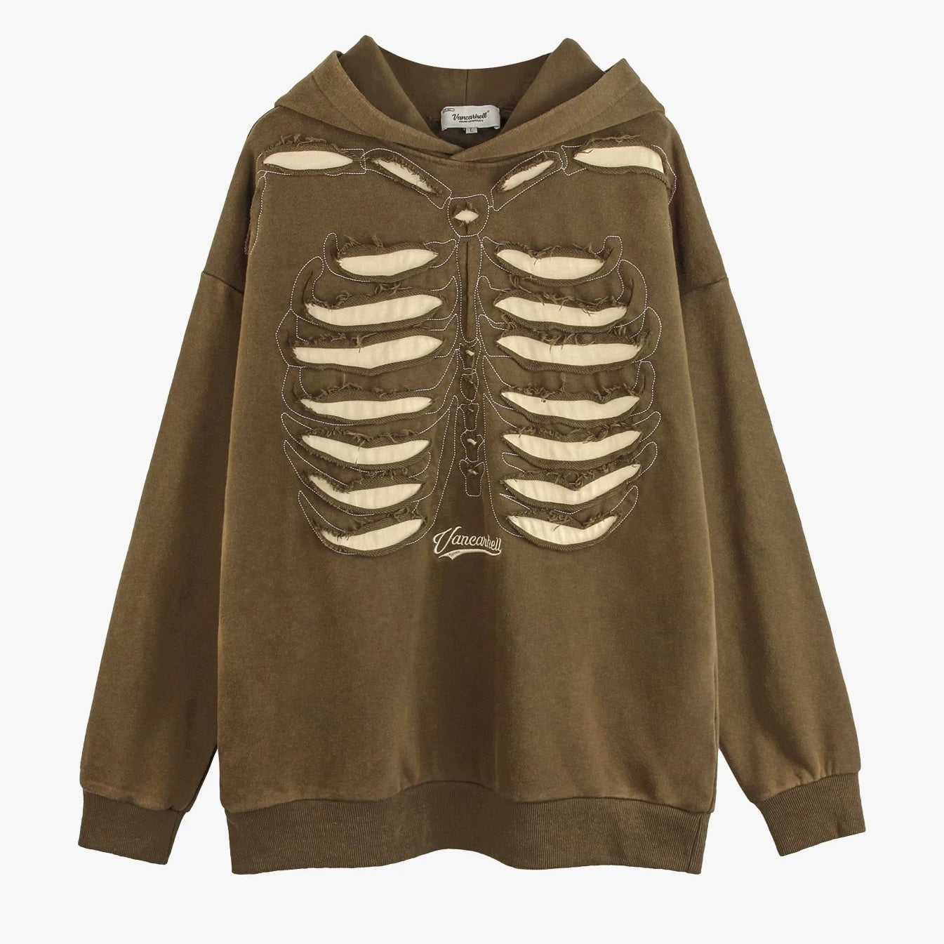 スケルトンデザインパーカー znk000041