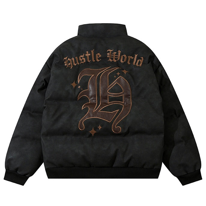 ゴシックレターヘビーダウンジャケット znk000101