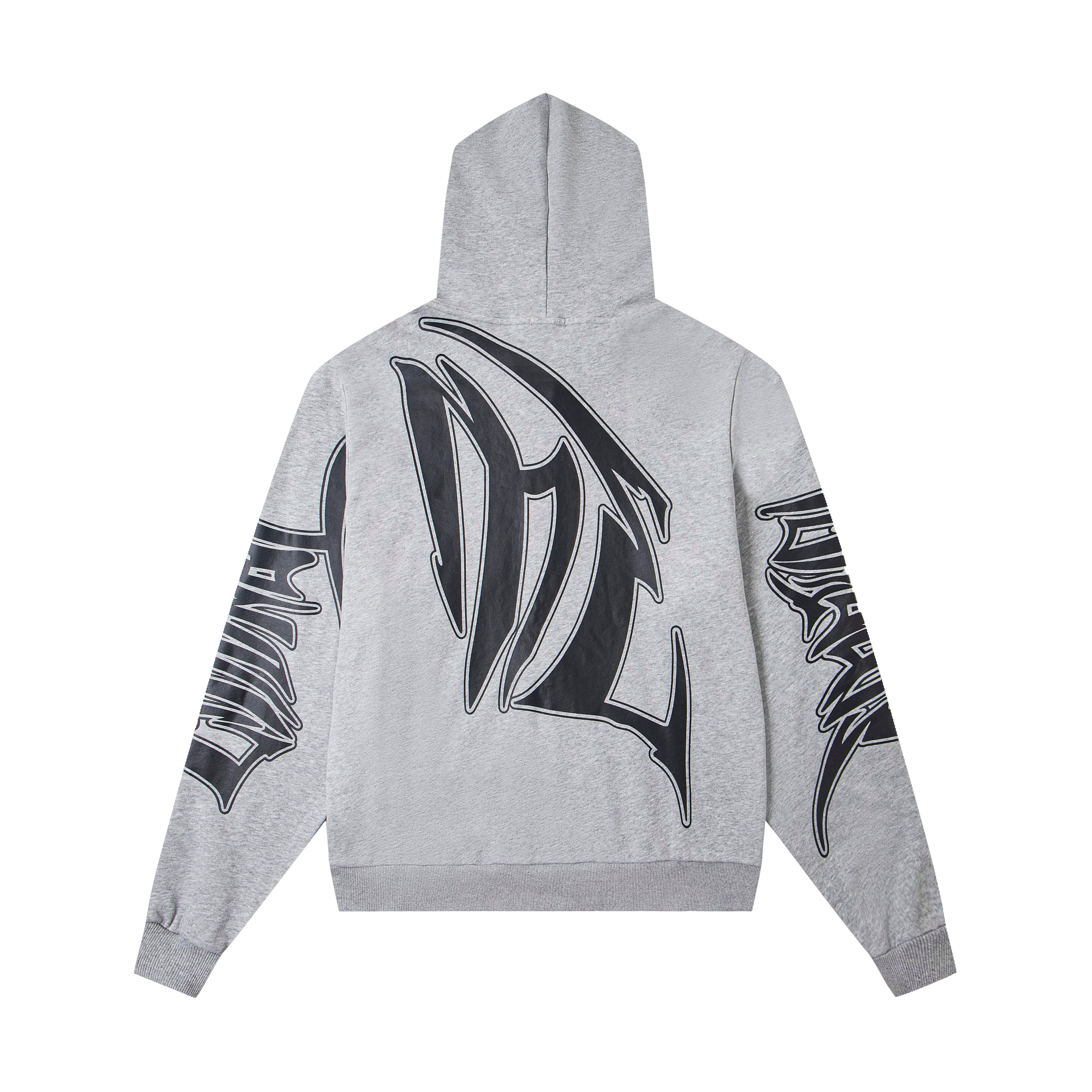 グラフィックプリントジップパーカー znk000176