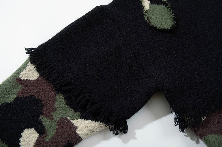 カモフラ切り替えジップニットジャケットznk000105