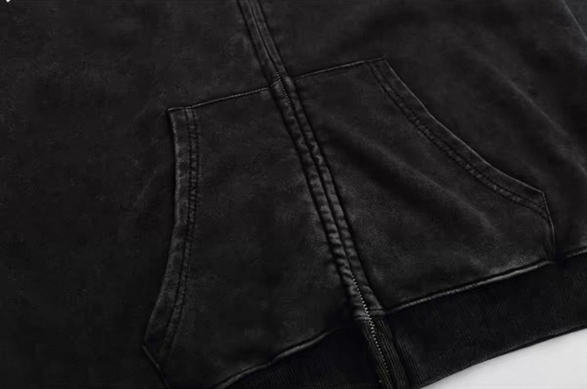 ゴシックロゴ ジップパーカー SS-000687