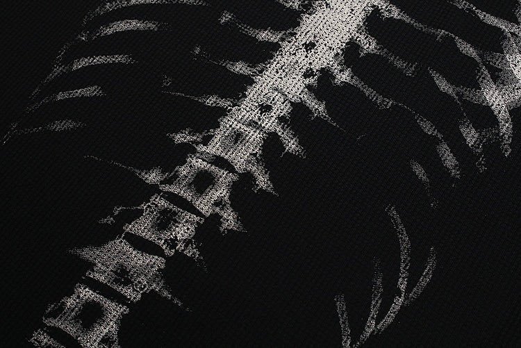 スカルグラフィックロングT-shirt znk000040