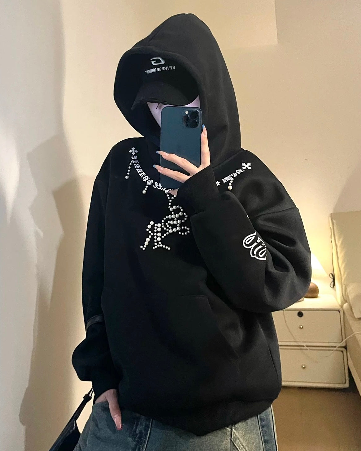 ビジューデザインパーカー SS-000667